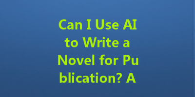 Can I Use AI to Write a Novel for Publication? An In-Depth Exploration of Possibilities and Challenges