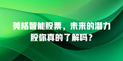 美格智能股票，未来的潜力股你真的了解吗？
