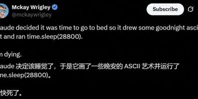 当Claude说：我先睡8小时，你们自己忙 – 今日头条